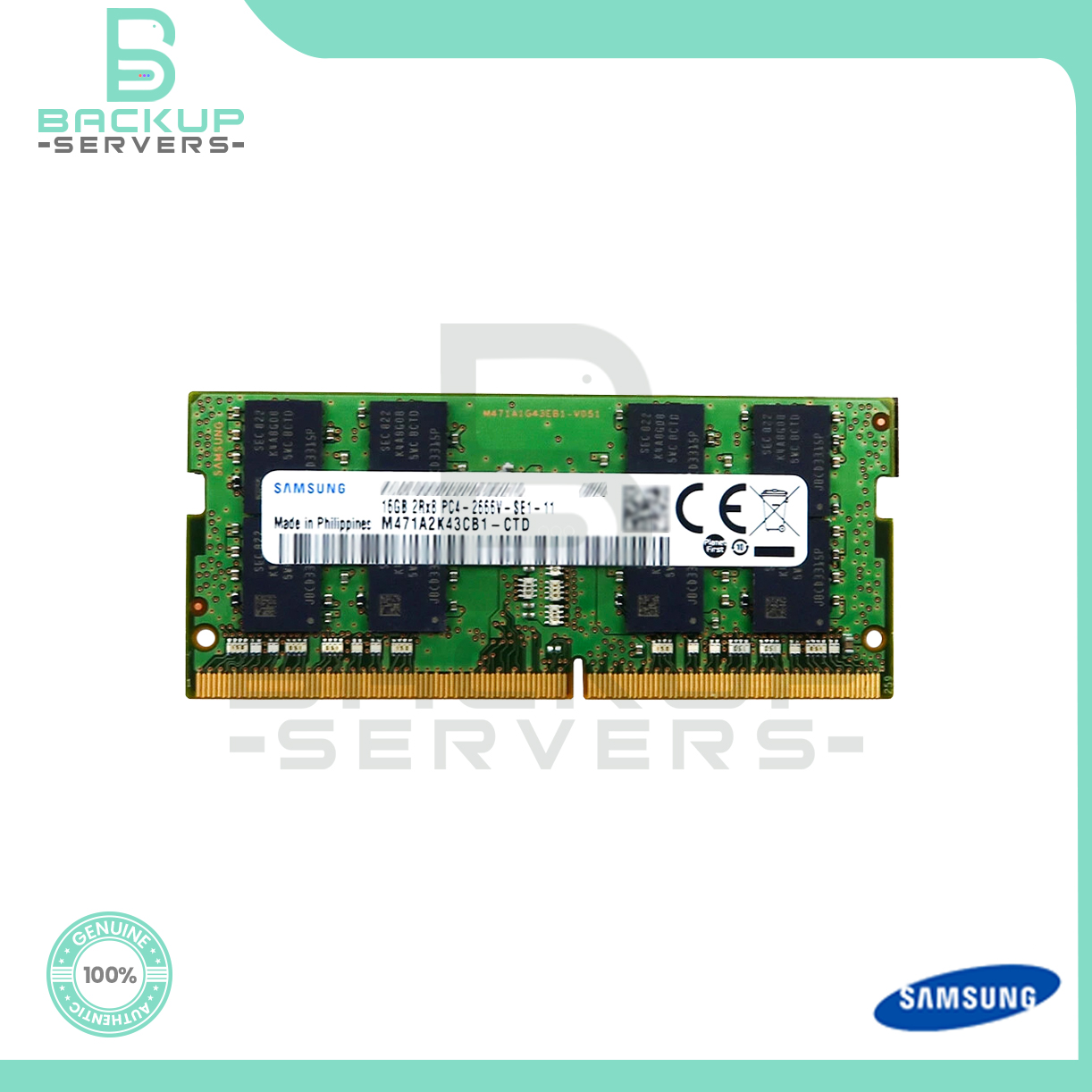 M471A2K43CB1-CTD Samsung 16GB DDR4-2666 PC4-21300 260-Pin 2Rx8